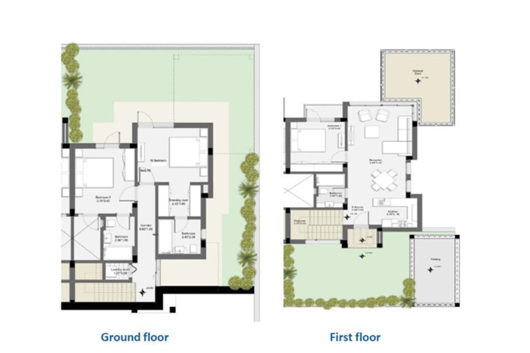 Fully finished Twin villa with Sea view - 3